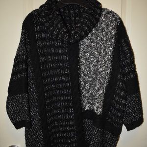 Black and white lucky brand sweater